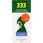 333 Anti-Bacterial Mouthwash & Gargle Spearmint+10 Lozenges