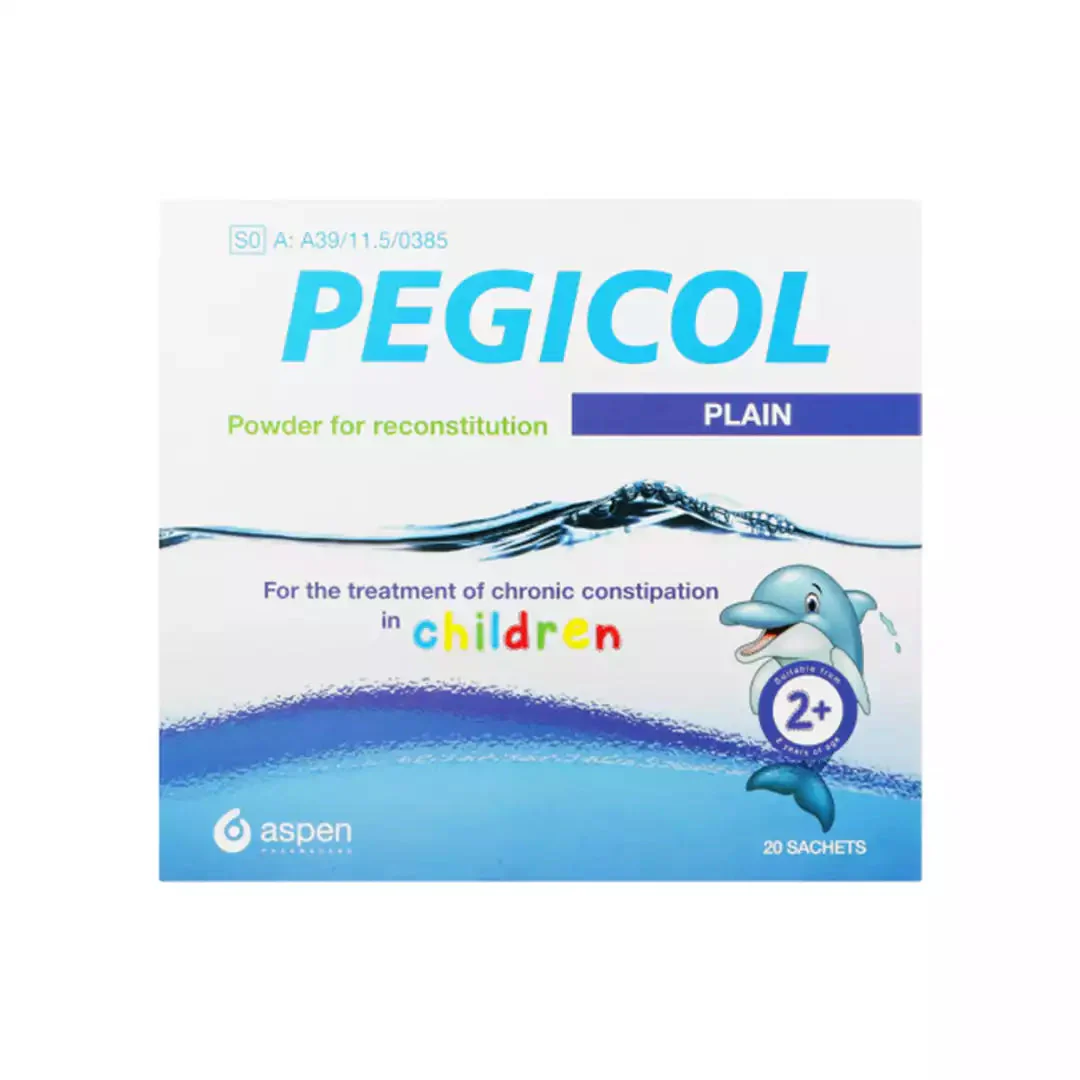 Pegicol Plain Children Chronic Constipation Powder Sachets - 20 Pegicol Plain Children Chronic Constipation Powder Sachets - 20 - Image 1