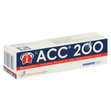 ACC 200 Effervescent Tablets 25 Tablets