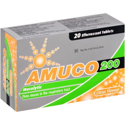 Amuco 200 Effervesent Tablets - 20