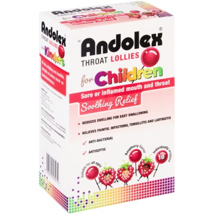 Andolex Throat Lollies for Children - 10