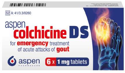Aspen Colchicine DS 1mg tablets - 6