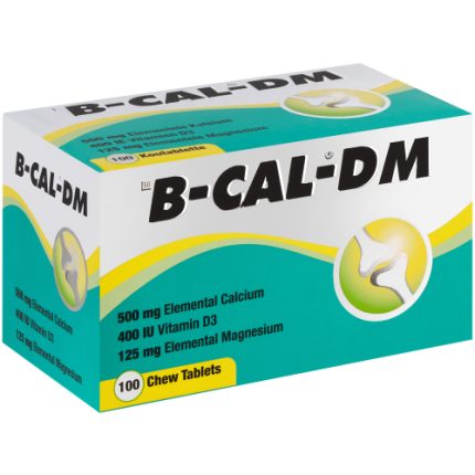 B-CAL-DM Calcium Supplement - 100 Chewable tablets