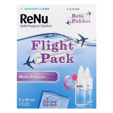 Bausch and Lomb - Multi-Purpose Solution Flight Pack - 2 x 60ml