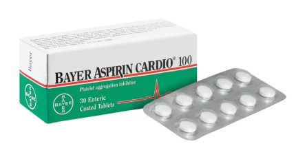 Bayer Aspirin - Cardio 100 Enteric - 30 tablets