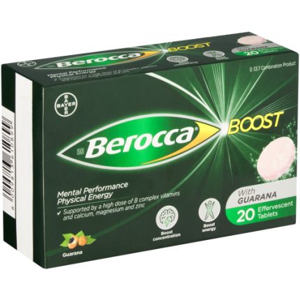 Berocca Boost 20 Effervescent Tablets