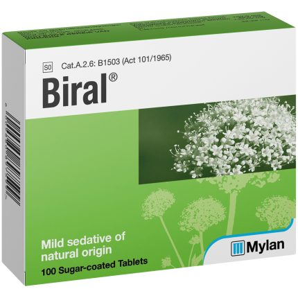 Biral - Anxiety and Stress tablets - 100