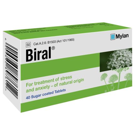 Biral - Anxiety and Stress tablets - 40