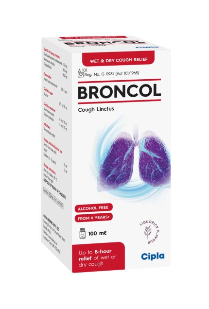 Broncol Cough Linctus Syrup - 200ml