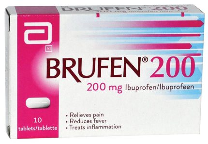 Brufen 200mg Ibuprofen tablets - 10