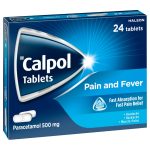 Calpol Paracetamol 500mg Pain and Fever tablets - 24