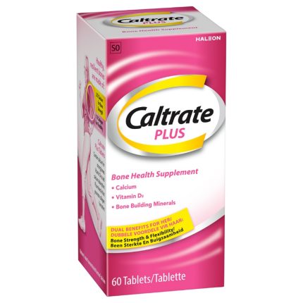 Caltrate Plus Bone Health Supplement Tablets - 60
