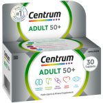 Centrum - Adult 50+ Multi Vitamin and Mineral Supplement Tablets - 30