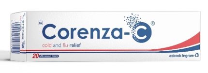 Corenza C - Cold and Flu Effervescent Tablets - 20