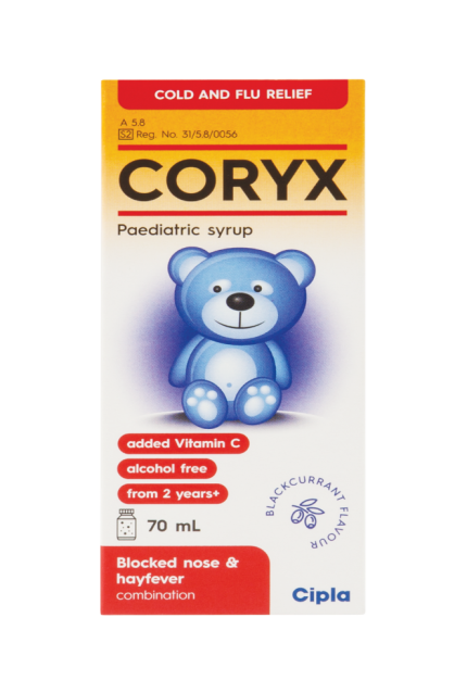 Coryx Paediatric Syrup - 140ml