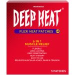 Deep Heat - Flexi Heat Patches 6 in 1 Muscle Relief - 5