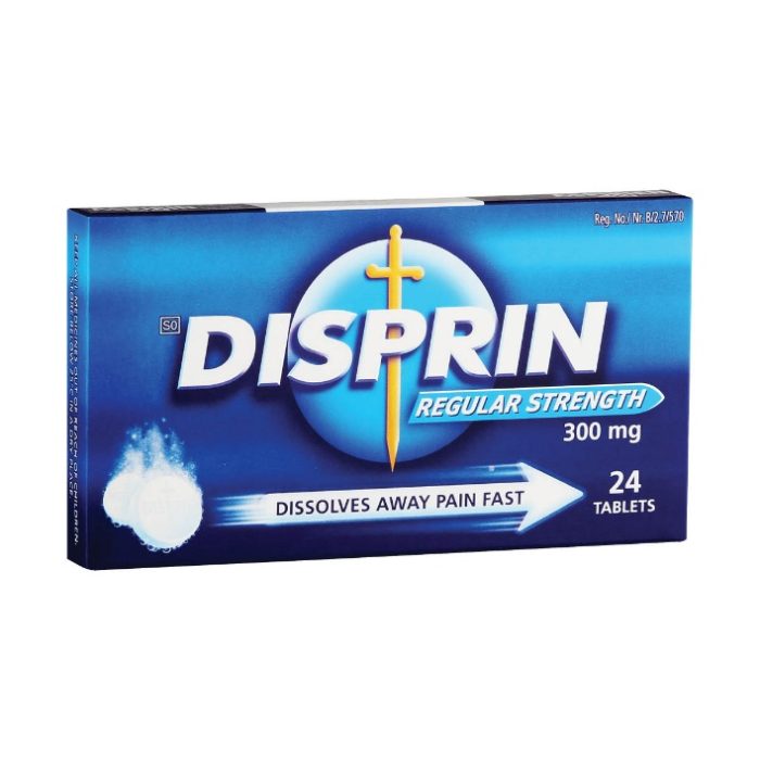 Disprin 300mg Regular Strength Tablets - 24 - Online Health