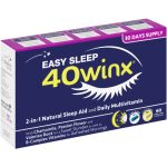 Easy Sleep 40 Winx Sleep Aid and Mulivitamin tablets - 60