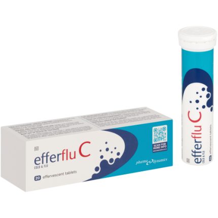 Efferflu Cold and Flu Effervescent Tablets - 20