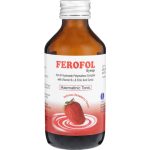 Ferofol Haematinic Tonic Strawberry Syrup - 150ml