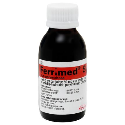 Ferrimed Iron Polymaltose Syrup - 100ml
