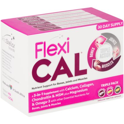 Flexi Cal Nutrient Support for Bones, Joints and Muscles Tablets - 90