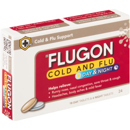 Flugon Cold and Flu Day & Night Tablets - 18