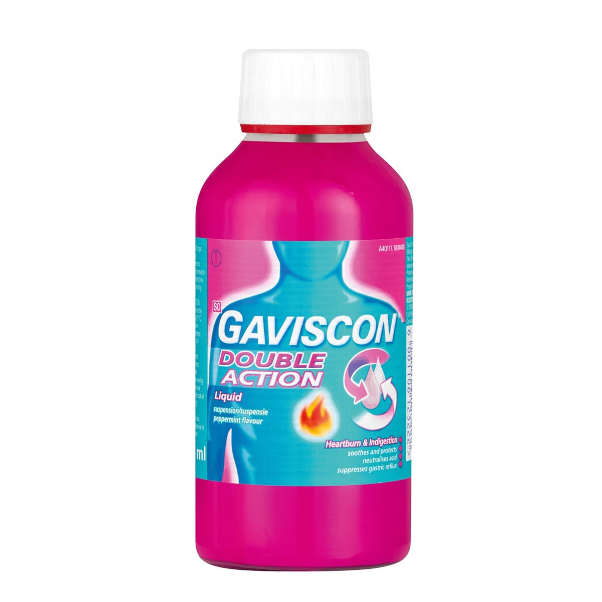 gaviscon-double-action-heartburn-relief-liquid-suspension-600ml.jpeg Gaviscon Double Action Heartburn Relief Liquid Suspension - 600ml - Image 1