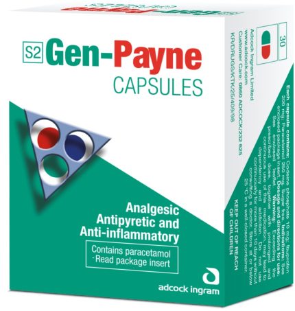 Gen Payne Analgesic Anti-Inflammatory Capsules - 30