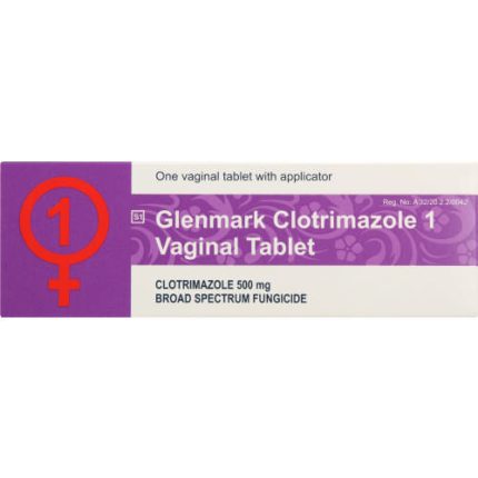 Glenmark Clotrimazole 1 500mg Vaginal Tablet