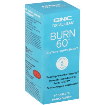 GNC Total Lean Burn 60 Dietary Supplement  Tablet - 60