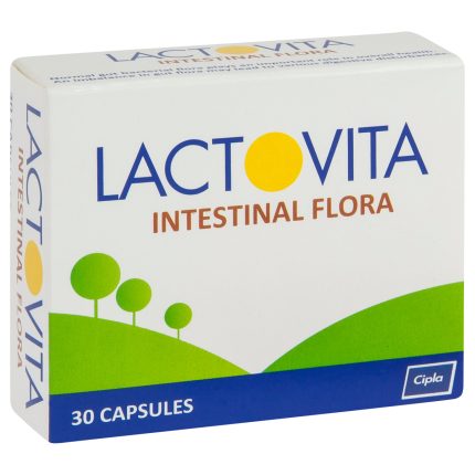 Lactovita Intestinal Flora Supplement Capsules - 30