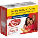 Lifebuoy Hygiene Soap Total 10 Value Pack - 4 x 175g