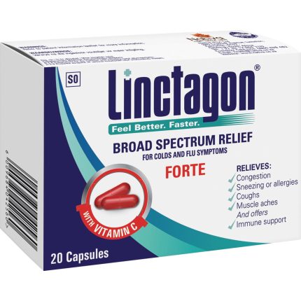 Linctagon Forte Broad Spectrum Relief Capsules - 20