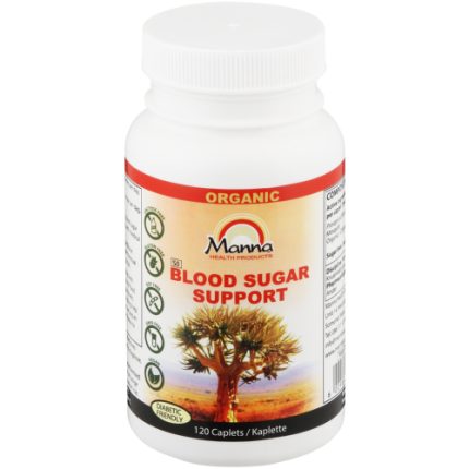 Manna Organic Blood Sugar Support Capsules - 120
