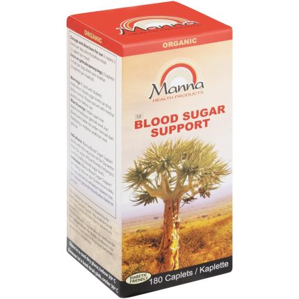 Manna Organic Blood Sugar Support Capsules - 180