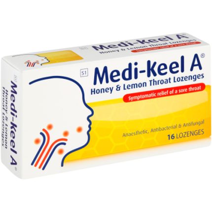 Medi-Keel A Throat Lozenges - 16