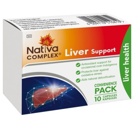 Nativa Complex Liver Support Capsules - 10