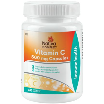 Nativa Complex Vitamin C 500mg  Capsules - 50