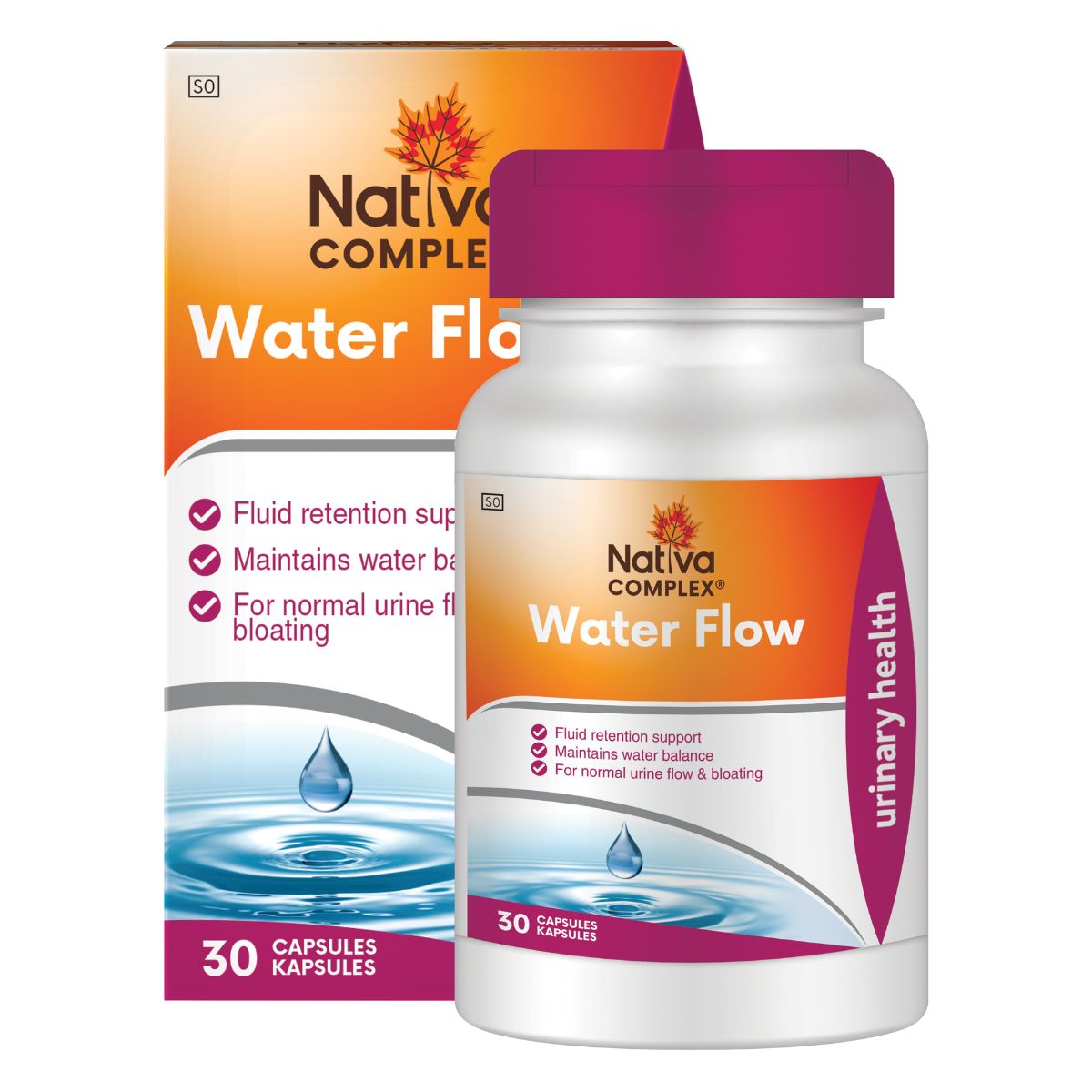 nativa-complex-water-flow-capsules-30.jpeg Nativa Complex Water Flow Capsules - 30 - Image 1