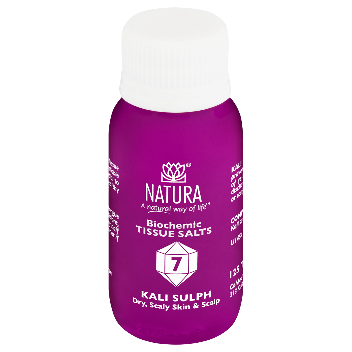 natura-biochemic-tissue-kali-sulph-tablets-125.jpeg Natura Biochemic Tissue Kali Sulph Tablets - 125 - Image 1