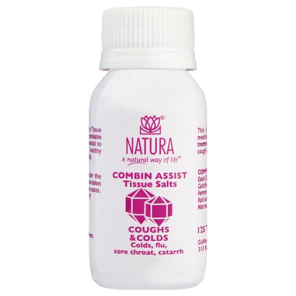 Natura Combin Assist Coughs & Colds Tissue Salt Tablets - 125