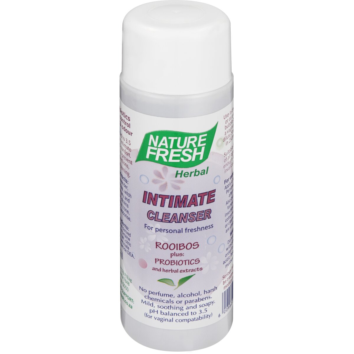nature-fresh-intimate-cleanser-rooibos-200ml.jpeg Nature Fresh Intimate Cleanser Rooibos - 200ml - Image 1