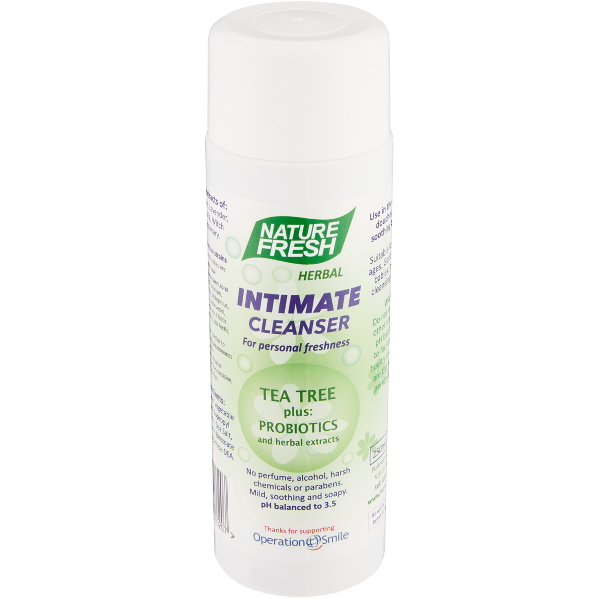 nature-fresh-intimate-cleanser-tea-tree-200ml.jpeg Nature Fresh Intimate Cleanser Tea Tree - 200ml - Image 1