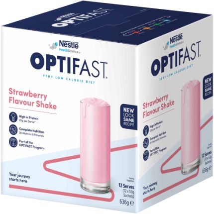 Nestle Optifast Low Calorie Shake Sachets - 12