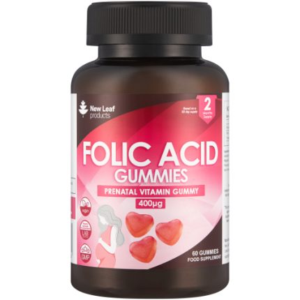 New Leaf Folic Acid Prenatal Vitamin Gummies - 60