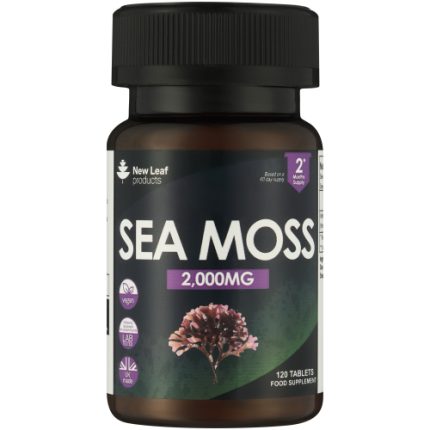 New Leaf Sea Moss 2000mg Tablets - 120