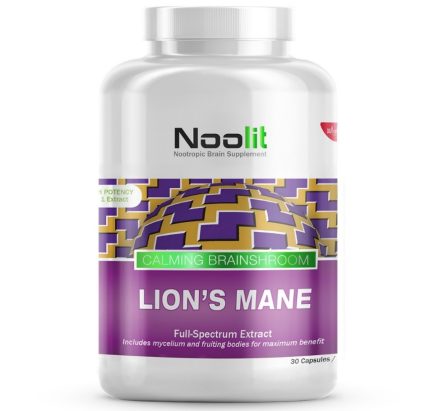 Noolit Calming Brainshroom Lion's Mane Capsules - 30