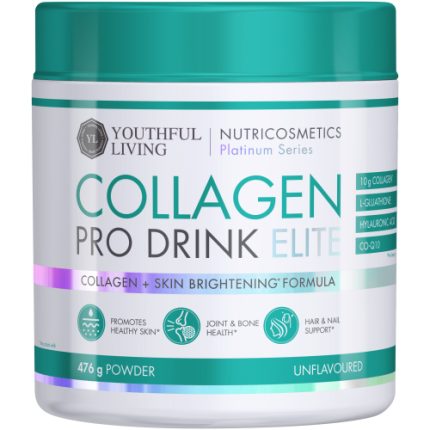 Nutricosmetics Youthful Living Collagen Pro Drink Elite Powder - 476g
