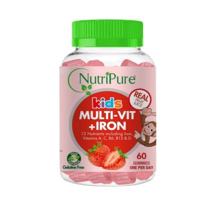 Nutripure Kids Multi-Vit +Iron Gummies - 60